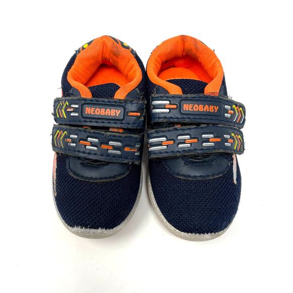 Neobaby Blue Sneakers Baby Toddler Size 5.5 - Picture 4 of 5